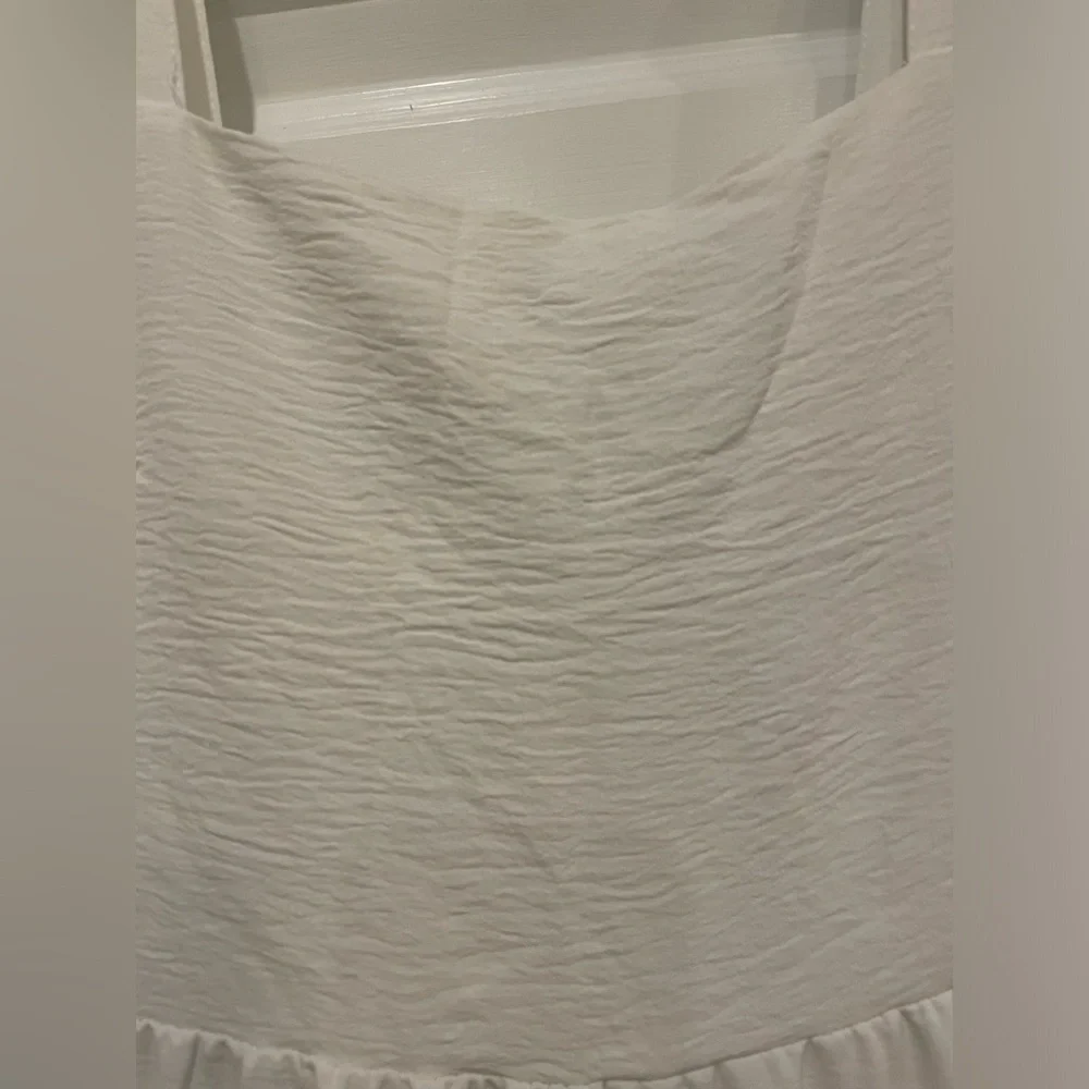 SHEIN- White Maxi Dress- Size Large - Picture 4 of 8